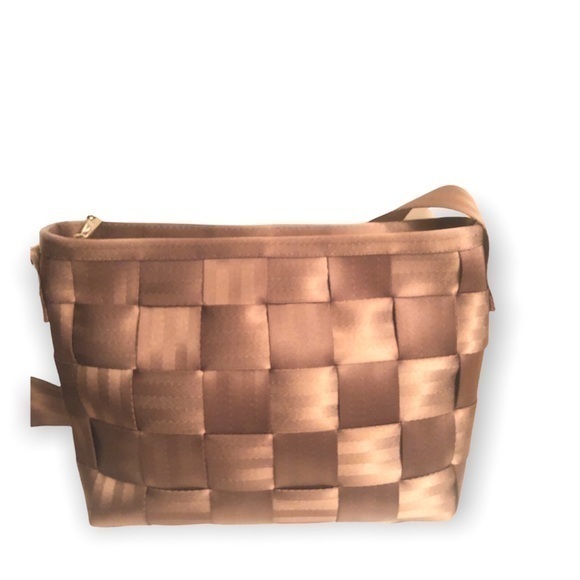 Harvey’s original seatbelt bag brown convertible messenger tote bag adjustable - Picture 10 of 10